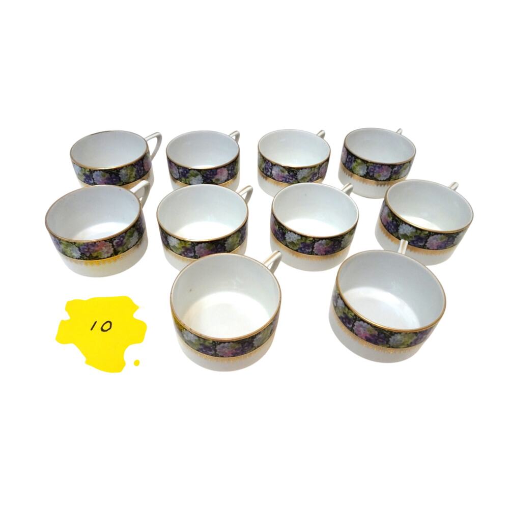 Beyer & Bock Porcelain Cup โ Vintage Floral Band